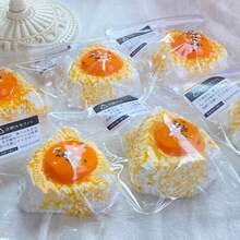 逼真仿真饭团（饭团）捏捏乐，超级柔软Q弹，慢回弹，可爱创意解压玩具 - 彩色 - 查看 3