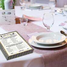 2026 Graduation Party Game Cards Wholesale, Who Knows The Graduate Best Game Cards, High School & College Graduation Celebration Party Game Activity Gifts - A - View 3