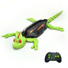 Remote Control Color-Changing Lizard Gecko Toy, Rechargeable RC Color-Changing Lizard Toy With LED Glowing Eyes, Dual-Mode Ground/Wall Driving, Suitable For Boys And Girls Aged 3 And Above - Multicolor - View 14