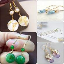 20 chiếc ghim chữ T bằng thép không gỉ, dùng để tự làm đồ trang sức, vòng cổ, vòng tay, bông tai, ghim chữ T, ghim bi. - tự làm lấy - Xem 8