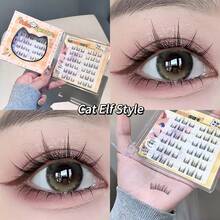 2026 New Gege Bear Segmented False Eyelashes, Beginner-Friendly, Natural Look, Ideal Valentine's Day Gift, Easy To Wear Daily Eye Makeup - View 15