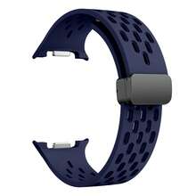 1PC Breathable Silicone Sport Strap With Magnetic Clasp Compatible With Samsung Galaxy Watch 8 40mm/44mm And Galaxy Watch 8 Classic 46mm - Watch 8/Watch 8 Classic - View 12