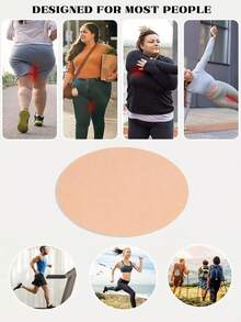 20片装大腿防摩擦贴和乳贴套装，隐形亲肤粘性垫，旨在防止摩擦并隐藏在衣物下 - A - 查看 7