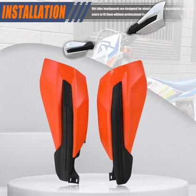 1 Set Motorcycle Handlebar Protectors Fit For SX SXF EXCF 50 65 85 125 150 250 350 450 500 2017 2018 2019 2020 XCW XCF XC