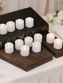 1pc Cross-Border LED Electronic Candle Light, Creative Surprise Prop For Birthday Party, Wedding Proposal, Anniversary To Set The Atmosphere - Small Decorative Lamps - View 8