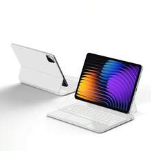 适用于小米 POCO Pad X1 11.2 英寸平板电脑的全新 2025 款磁吸键盘,带支架保护套、妙控键盘、背光、蓝牙和触控板 - 查看 4