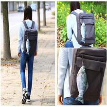 1pc Realistic Fish Shaped Pencil Case, Personalized Fish Wallet, Storage Pouch - Multicolor - View 2