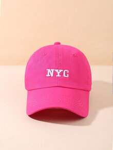 Classic Retro New York 1987 Embroidered Fashion Baseball Cap, Multifunctional Sun Protection Suitable For Adults And Teenagers, Outdoor, Beach, Daily Wear, Y2K Style,Holiday,Travel - Black - View 9