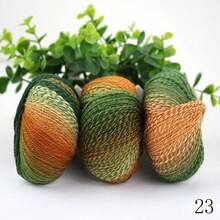 3 Balls/150g Per Pack, 80% Wool 20% Nylon Icelandic Yarn In Ombre Gradient, Suitable For DIY Handmade Knitting Projects Like Shawls, Blankets, Scarves, Hats, Creative Holiday Gifts - 5# - View 4