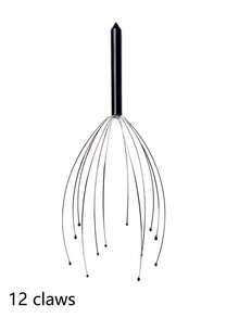 Octopus Head Massager; Massage Scratcher; Soul Extractor; Back Scratcher; Scalp Scratcher; Itch Relief Device. - Multicolor - View 11
