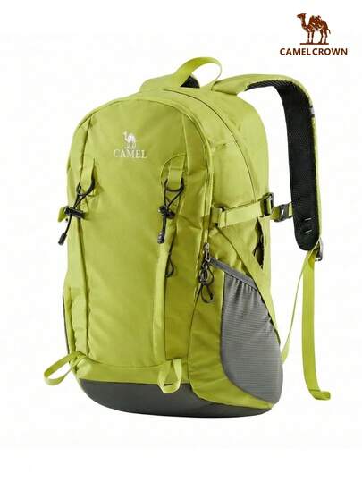 CAMEL CROWN Unisex Outdoor Hiking Backpack, Trekking Travel Shoulder Bag, Business Commute Casual Sports Student Bookbag