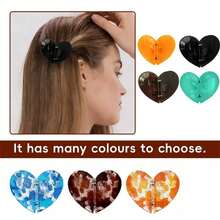 2个装女士磁性扁平发夹 - 强力防滑无痕，适合居家和旅行，轻松造型 - 彩色 - 查看 5