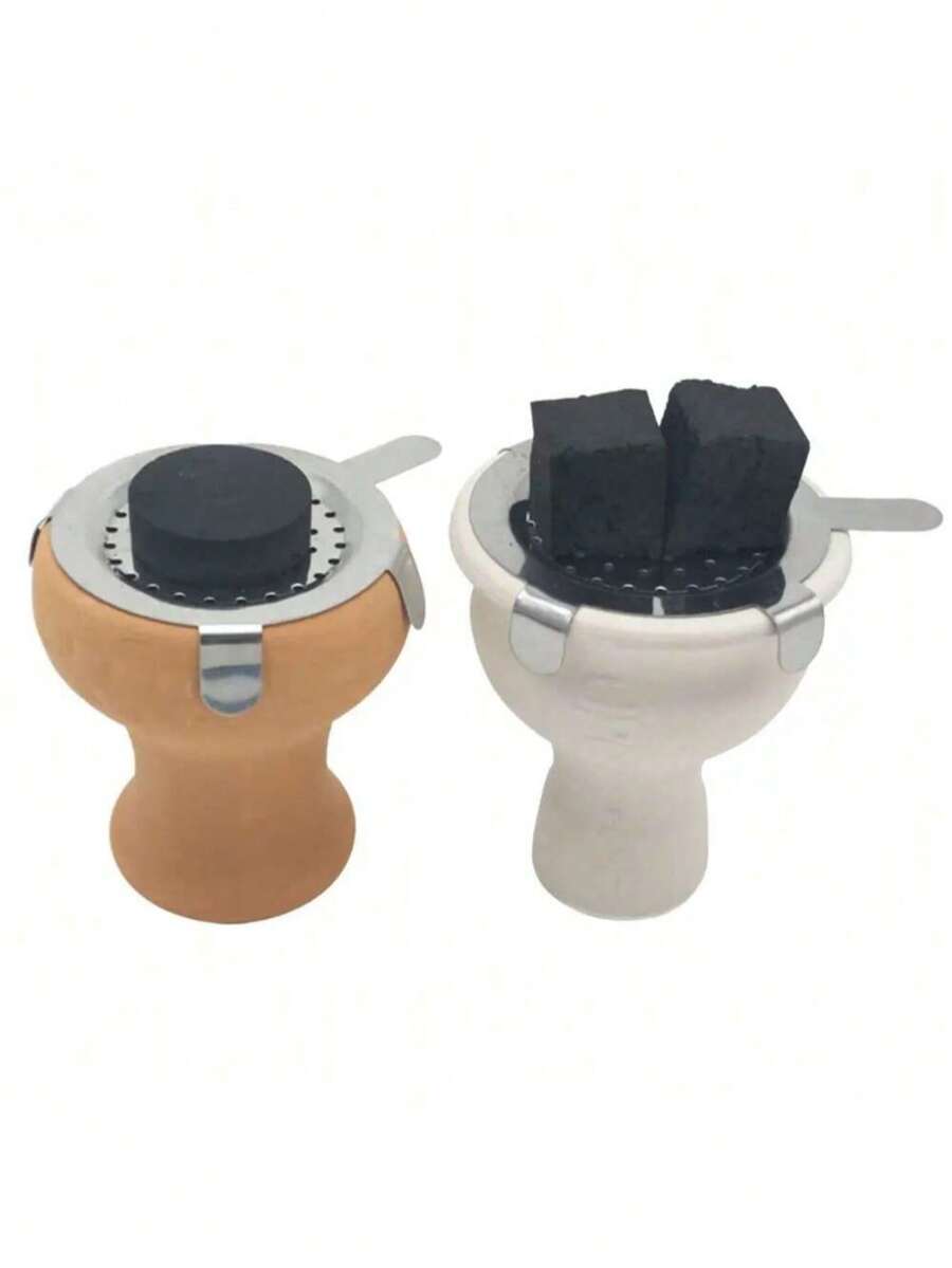 3PCS Shisha,Metal Charcoal Holder Screens For Smoking, Shisha,Household Gadget, Christmas Party Supplies, Charcoal Partition, Unique Gift Idea - one-size - View 1