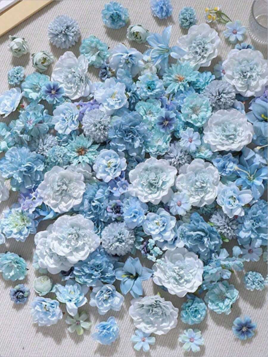 Artificial Flowers - Blue Series - View 1