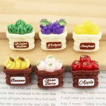 New Burlap Fruit Series Handmade DIY Cream Resin Accessories, Hair Clips, Pendants - Multiple Random - View 2