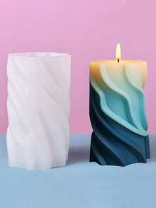 Wave Column DIY Handmade Fragrance Plaster Multifunctional Silicone Mold - Wave Column - View 4