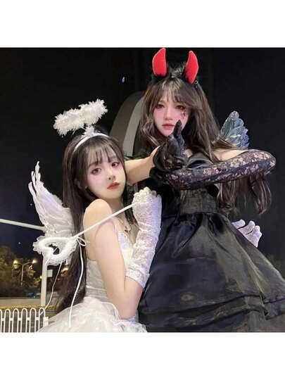 1pc/3pcsWhite Angel Feather Wings Prop Snowy Scene Photo Shooting Accessory Stage Performance Costume Prop Cosplay Festival Performance Stage Walk Wedding Photography Prop Elf Feather Angel Wings Princess Backpiece Christmas Halloween Wings Prop Festival Party Supplies Halloween Event Costuming Prop Wearable Costuming Prop Festival Costuming Prop Photo Shooting Prop