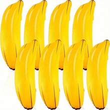 1/3/8pcs Inflatable Banana, PVC Banana Prop, Inflatable Pool Game, Bachelor Party Supplies, Group Activity Prop, For Pool Party, Beach Entertainment And Outdoor Party, Suitable For Adults 14+ - One Size - View 12