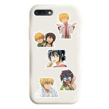 8pcs Anime "The Executioner And Her Way Of Life" Sakura Garden Sticker Pack, High-Quality Waterproof Decals - Multicolor - View 9