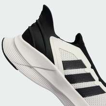 Adidas 春夏透气网面舒适轻便男女通用休闲跑步鞋 JQ7574 - 白-黑 - 查看 8