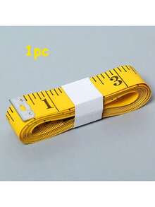 1/3 件装软尺，120 英寸/300 厘米，用于测量体重、缝纫和裁剪布料，便携式，适合学校用品和返校季使用。 - 黃底黑字厚款 - 查看 12