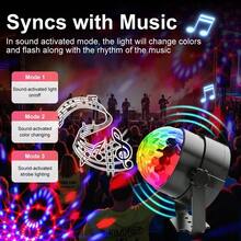 Ánh sáng sân khấu nhỏ bằng pha lê Disco Ball Crystal dành cho bữa tiệc Dj, khiêu vũ, Ktv và quán bar - Nhiều màu - Xem 4