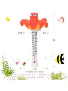 可爱动物系列游泳池温度计，章鱼游泳池温度计，小章鱼 - A - 查看 5