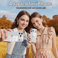 1pc Customized DIY Sketch Line Style & DIY Name Luxury Fashion Large View Tempered Glass Lens Protection Matte Anti-Drop Case Compatible With Iphone 17/17Pro/17ProMax/17Air/16/16Pro/16ProMax/16Plus/15/15Plus/15Pro/15ProMax/14/14Plus/14Pro/14ProMax/13/13Pro/13ProMax/12/11 Phone Accessories - Silver - View 9