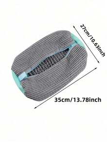 Shoe Wash Bag, Washing Shoe Bag, Washing Machine Shoe Bag, Washing Machine Shoe Net With Zipper, Protects Shoes From Damage (Yellow 2 Pieces) - View 10