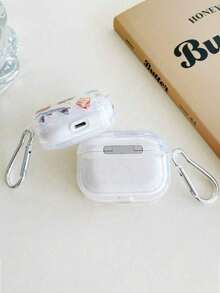 2个海龟、椰子壳耳机盒，沙滩元素透明耳机盒，附赠1个耳机盒支架，兼容耳机盒、耳机、 Pro 3、 Pro（第二代）、 3、 Pro、 1/2 - 椰島海龜透明殼+掛件 - 查看 10