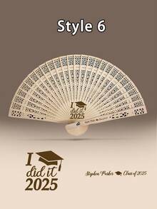 Personalized Graduation Fans Bachelor's Degree Graduation Gift Custom Graduation Favors Gift For 2026 Graduates Graduation Presents.Bulk Graduation Fans Personalized Congratulations Party Favor For Guest Gift For Graduation Ceremony Fan For High School Class Of 2025 Grads - Multicolor - View 16