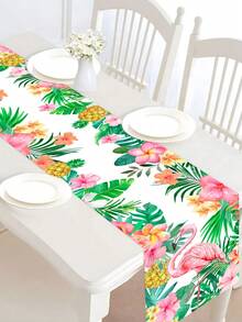 1 tấm khăn trải bàn trang trí kiểu Hawaii, đồ dùng tiệc Hawaii họa tiết chim hồng hạc và hoa Hawaii, khăn trải bàn Hawaii, trang trí nhà bếp kiểu Hawaii, biểu ngữ trang trí bàn bếp, trang trí mùa hè, trang trí phòng kiểu Hawaii, trang trí nhà cửa, quà tặng Hawaii - chim hồng hạc - Xem 6