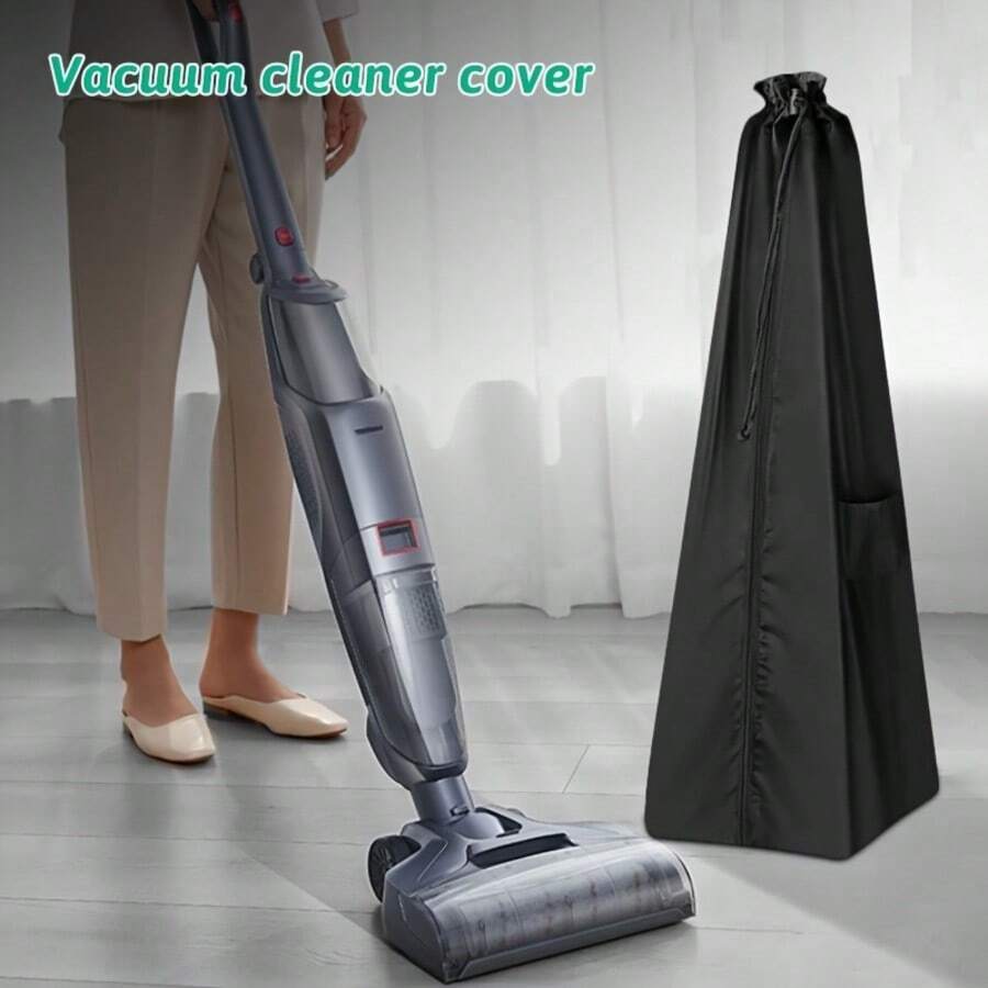 Upright Vacuum Cleaner Dust Cover With Storage Bag, Protective Cover For Upright Vacuum Cleaner With Storage Bag, Universal Vacuum Cleaner Protective Cover - View 1