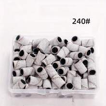 100 Pieces Nail Sanding Bands Nail Manicure Great Fit For Nail Drill Bits For Acrylic Nails - Multicolor - View 12