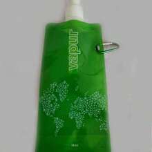 1pc Portable Foldable Water Bag, Outdoor Sports Water Bottle Bladder - Multicolor - View 7