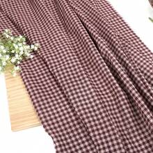 1pc Linen Small Plaid Printed Fabric, Linen Checkered Fabric For Sewing, DIY Crafts, Bows, Clothing, Sofa Pillows, Tablecloths, Home Decor - Multicolor - View 14