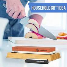 Piedra de afilar de doble cara, herramienta de cocina - Multicolor - Ver 10