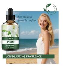 NIVAVIN 茉莉花精油 30ml/60ml/100ml，迷人的茉莉花香，持久留香，适合清新空气，可搭配香薰机使用，优雅礼品。 - 茉莉 - 查看 8