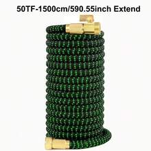 1pc Garden Hose Retractable Hose, Extend Garden Hose, 3/4" Diameter High Pressure Car Washer Pipe, Sprayer Shrinks Irrigation Magic Flexible Telescopic Water Pipe For Watering Lawn - A - View 21