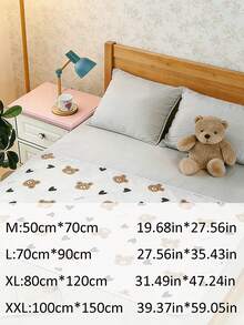Reusable Leak-Proof Menstrual Pad, Waterproof Washable Mattress Protector, Suitable For Women's Menstrual Period, Incontinence, Bedwetting, And Adult/Elderly Use - Multicolor - View 6