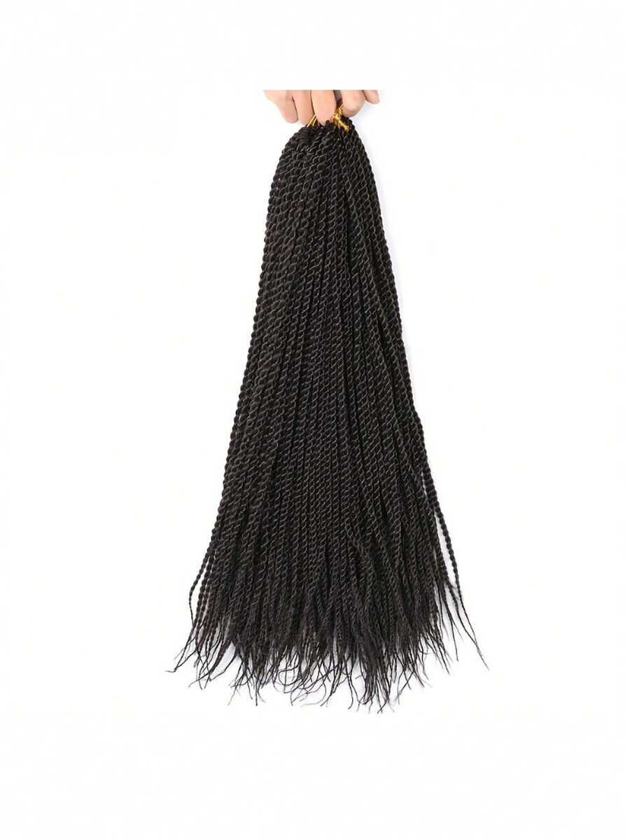 Curly Wave Loc Extensions Human Hair 10 Strands/Package Human Hair Dreadlock Extensions For Men And Women Handmade Permanent Dread Extensions Human Hair Curled Twisted Natural Black - Natural Black - View 1