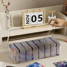 8层亚克力展示收纳盒 - 透明防尘收纳盒，适用于模型车、收藏品、装饰品和小物件。可用于收纳各种节日装饰品；透明盒身非常适合展示圣诞节、万圣节、情人节和春节装饰品。也可作为珠宝收纳盒使用。 - 彩色 - 查看 10