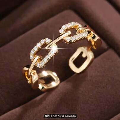 Women's Fashion Cubic Zirconia Encrusted Hoop Earrings, Suitable For Daily Wear, Parties, Vacations, Banquets, Weddings And Casual Occasions