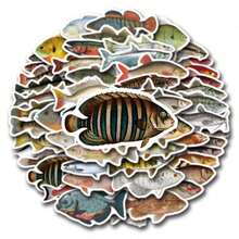 55Pcs Funny Fish Rod Decals Grouper Bass Trout Sailfish Water Bottle Stickers For Kids Vinyl Laptop Kids Stickers Pack, Kids Classroom Prizes For Elementary Students (Fish),Hunting Stickers,Stickers>Kids Stickers,Fish>Sticker - Nhiều màu - Xem 4