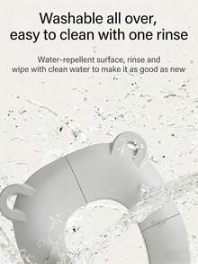 1个可折叠儿童马桶座圈，婴儿旅行马桶垫，可折叠酒店户外马桶垫 - 彩色 - 查看 4