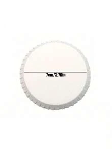 50/100/200/300 chiếc nắp giấy dùng một lần, nắp đậy cốc nước dùng một lần cho khách sạn/KTV/dịch vụ ăn uống, nắp đậy cốc dùng một lần kiểu dáng tối giản thời trang. - Nhiều màu - Xem 8