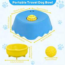 Cat And Dog Slow Feeder Licking Bowl - Anti-Slip Entertainment Ball, Suitable For Bone Broth/Yogurt/All Liquid Foods, Interactive Pet Toy - Slow Eater Licks Bowl - View 6