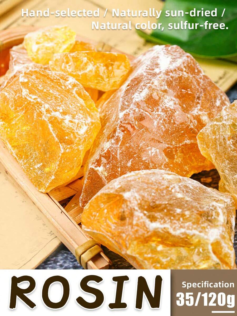 35克/120克，松香，天然树脂，精选优质天然原料精制而成，洁净无杂质，未经硫磺熏蒸处理。可净化空气，散发持久香气，适用于芳香疗法。 - 松香 - 查看 1