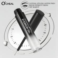 Gel de cejas con forma 3D, gel de cejas transparente resistente al sudor y al agua, de larga duración, adecuado para el maquillaje diario - transparente - Ver 4