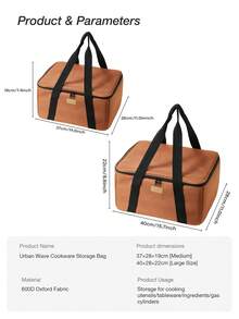 URBANWAVE Collapsible Cooler Insulated Tote Heavy Duty Cooler Bag With Easy To Clean Liner Camping Cooler Bag Picnic Bag Hiking Backpack Cooler Fishing Cooler - A - View 5